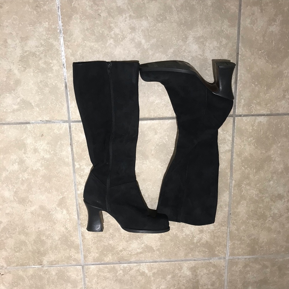El Dantes suede Knee high boots